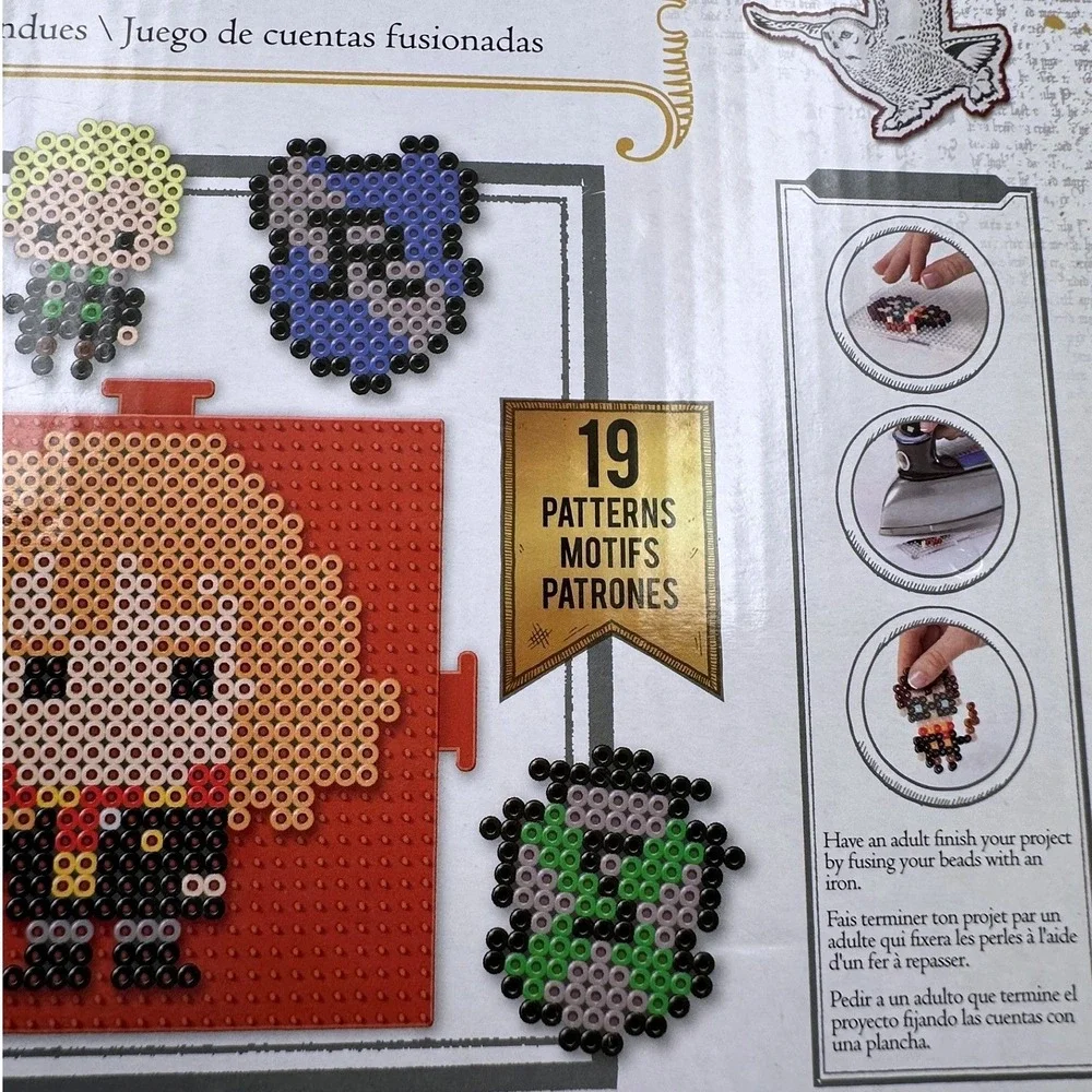 Harry Potter Perler Deluxe Fused Bead DIY Kit 4503 PC 19 Patterns Multicolor NIB
